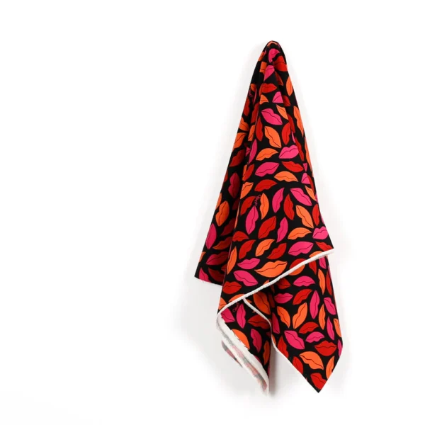 Kiss Kiss Wool / Silk Suiting - Lipstick - Image 4